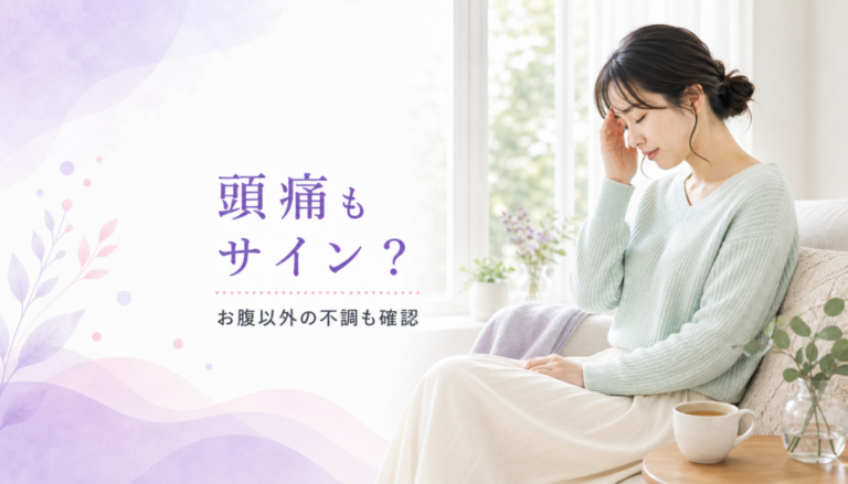 生理中の吐き気や頭痛…お腹以外の不調も「月経困難症」かもしれません