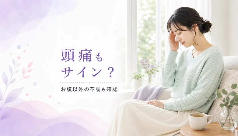 生理中の吐き気や頭痛…お腹以外の不調も「月経困難症」かもしれません
