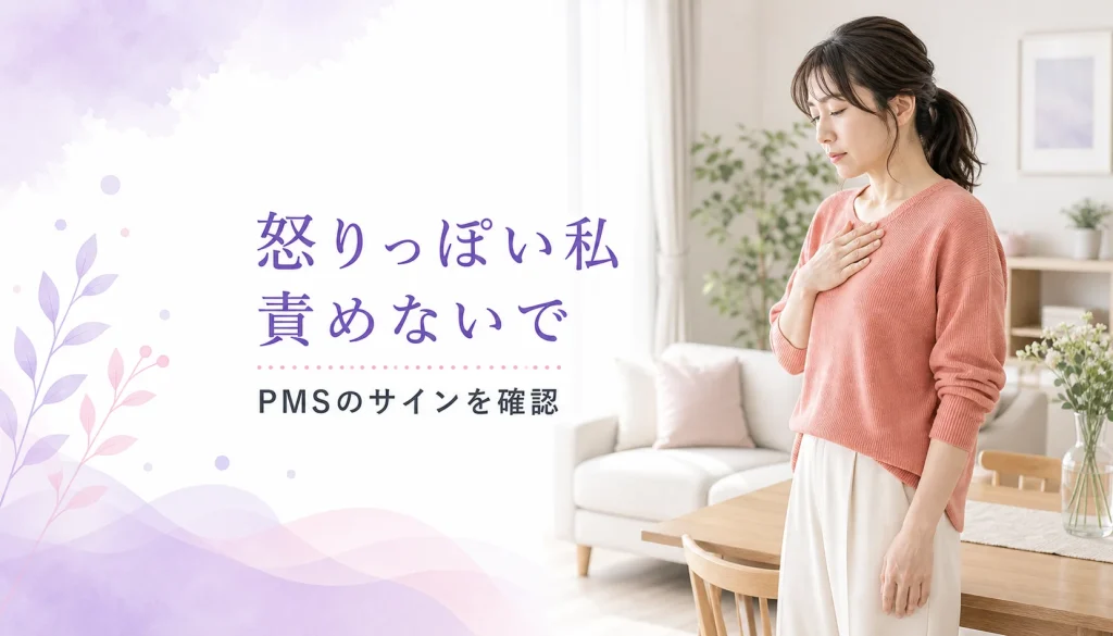 生理前になると「別人」になる私。コントロールできない怒りの正体