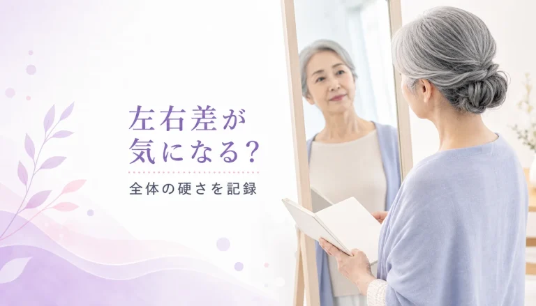 「しこりはないけれど全体的に硬い」乳房の左右差をセルフチェック